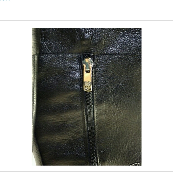 NEW VINCE CAMUTO BOCA BLACK GENUINE LEATHER KNEE HIGH BOOTS SIZE 12 - Picture 8 of 11